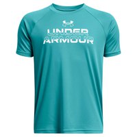 under-armour-t-shirt-a-manches-courtes-tech-split-wordmark