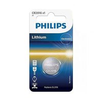 Philips Bateria De Botó CR2016 20 Unitats