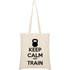 kruskis-keep-calm-and-train-tote-bag