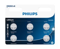 Philips Bateries De Liti Cr2032 3v Paquet 3