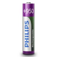 Philips Bateries Recarregables AAA R03B4A95/10 4 Unitats