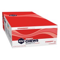 GU Energituggar Energy Chews Strawberry 12 12 Enheter