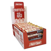 Nutrisport Caja Barritas Proteicas 33% Proteína 44gr Avellanas&Praliné 24 Unidades