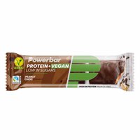 Powerbar Jordnöt Och Choklad ProteinPlus + Vegan 42g 12 Enheter Protein Barer Låda